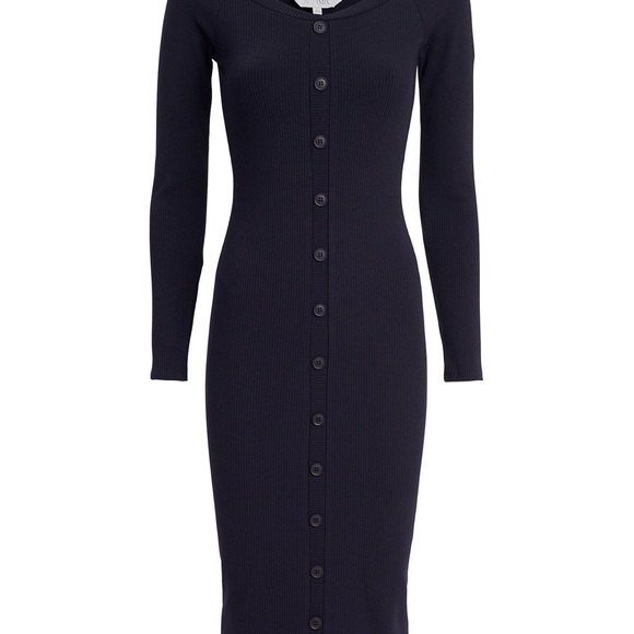 NWT! Intermix Helene Button Front Dress Size M - Picture 2 of 6